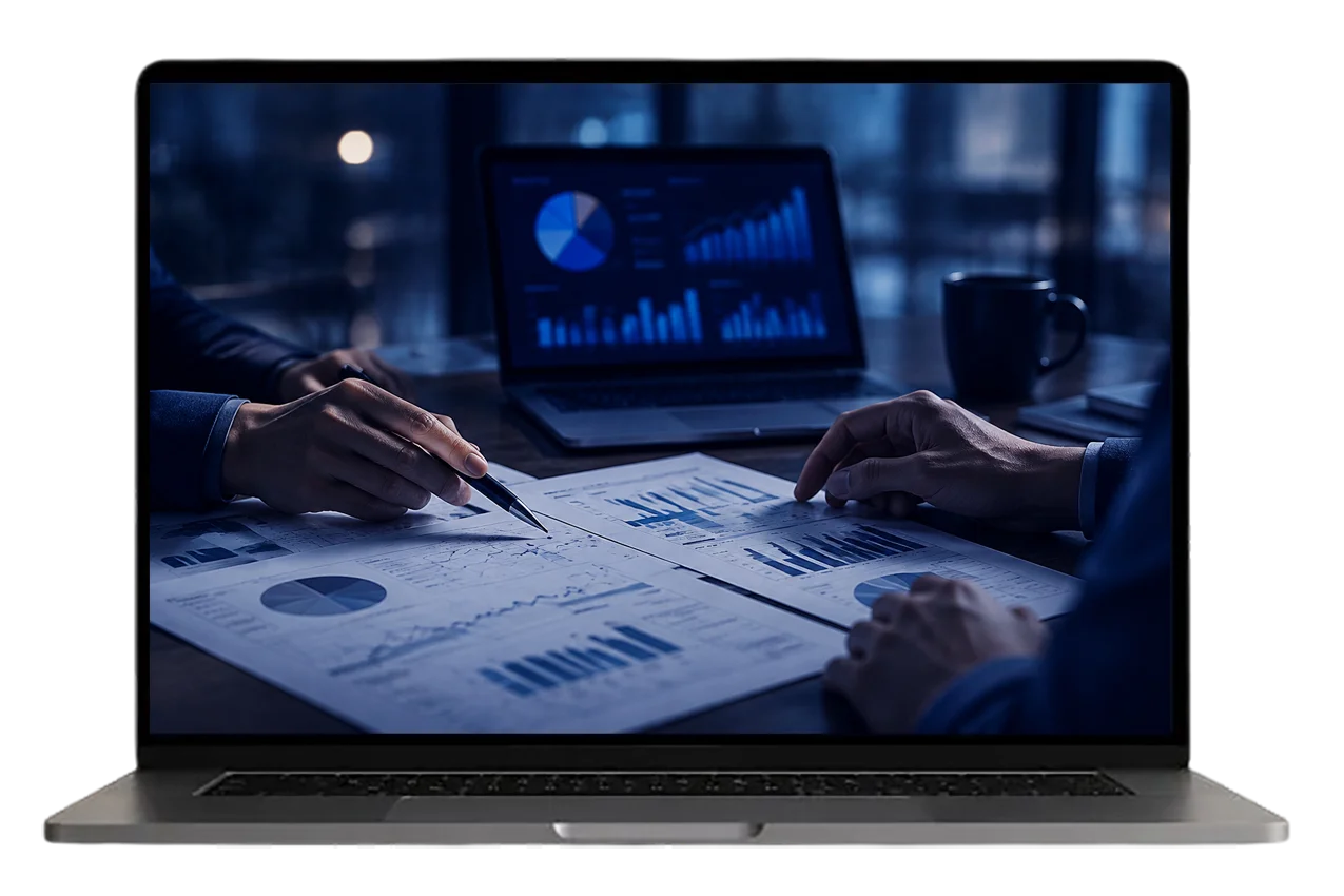 A Consultative, Data Driven Approach icon illustrating digital marketing in the USA by Arobit Digital