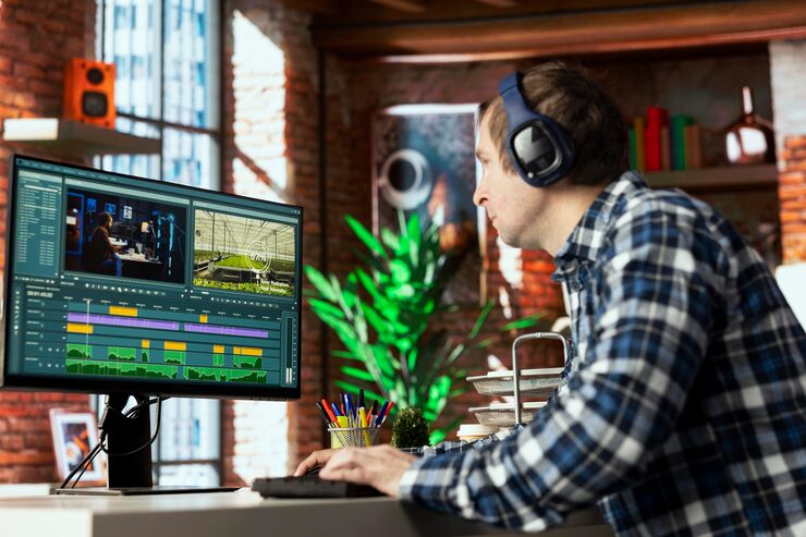 Pre Production icon illustrating media production by Arobit Digital