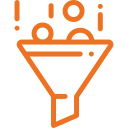 Reporting on LeadQuality icon illustrating digital marketing in Maryland by Arobit Digital
