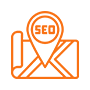 SEO icon illustrating digital marketing in the USA by Arobit Digital