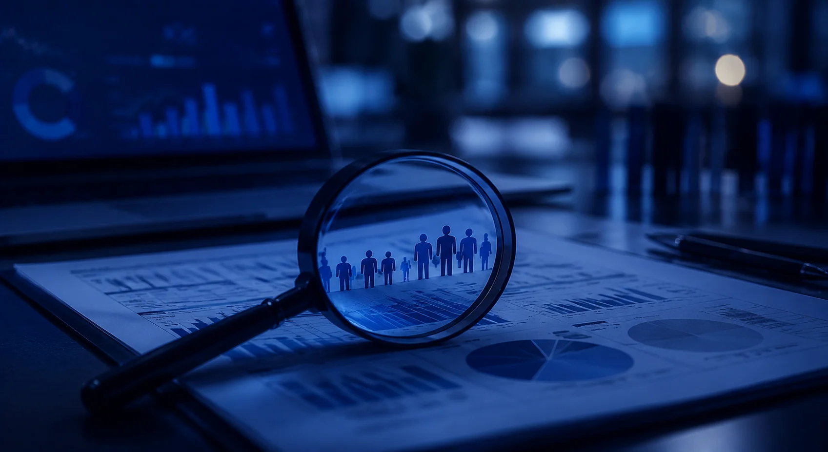 Smarter Audience and Market Insights icon illustrating digital marketing in the USA by Arobit Digital