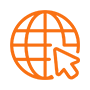 Web & Creative icon illustrating digital marketing in the USA by Arobit Digital