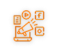Services . icon illustrating digital marketing in New York by Arobit Digital
