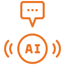 AI Assisted Content Development icon illustrating AI SEO services by Arobit Digital