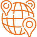 Built for Multi Region Growthn icon illustrating enterprise SEO by Arobit Digital