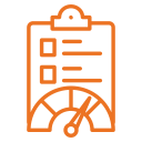 Clear Actionable Reportinga icon illustrating SEO audit by Arobit Digital