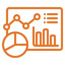 Prioritized Reporting icon illustrating SEO audit by Arobit Digital