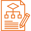 Structured Data Implementation icon illustrating AEO and AI search optimization by Arobit Digital
